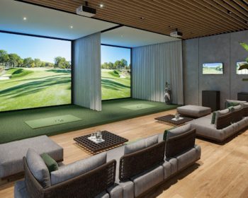 Sân tập golf 3D cư dân